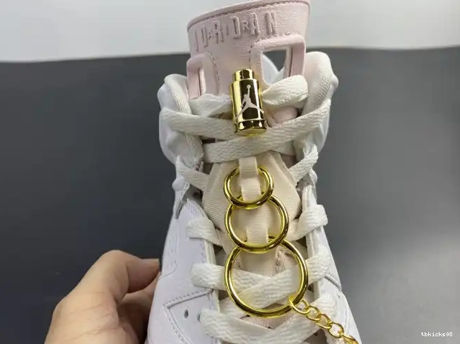 Cheap TBkick Jordan (W) 6 DH9696-100 Air Hoops Retro Gold 0420
